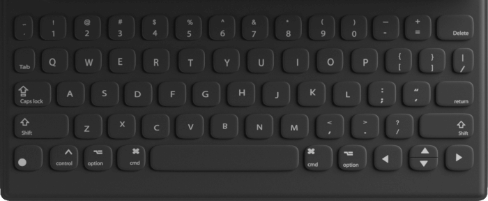 Tablet Keyboard Placeholder