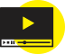 Decorative video icon