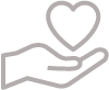 Hand And Heart Icon