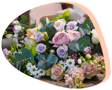 Lilac Roses Bouquet